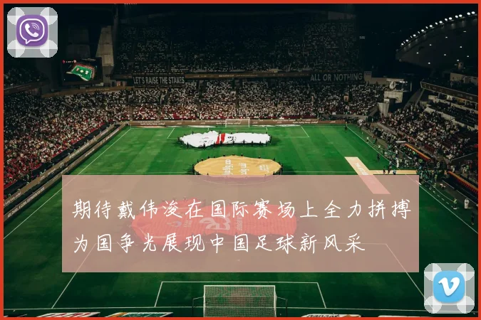 期待戴伟浚在国际赛场上全力拼搏为国争光展现中国足球新风采